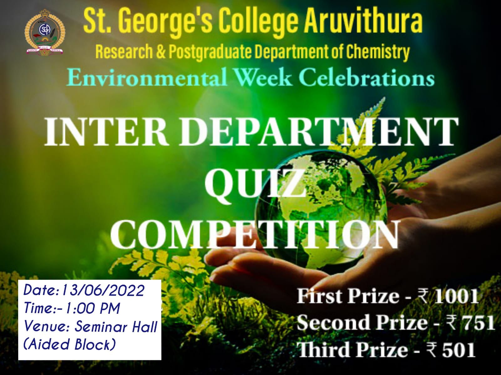 Inter - Departmental Quiz Competition